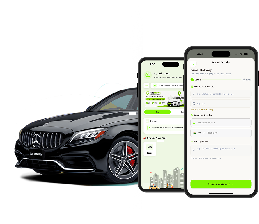 Vehicle Owner Dashboard Illustration